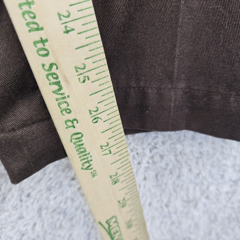 Vintage 90s Dickies Pants Mens 40x30 (39x27) Brown Skater Work 90s Made USA - Picture 4 of 13